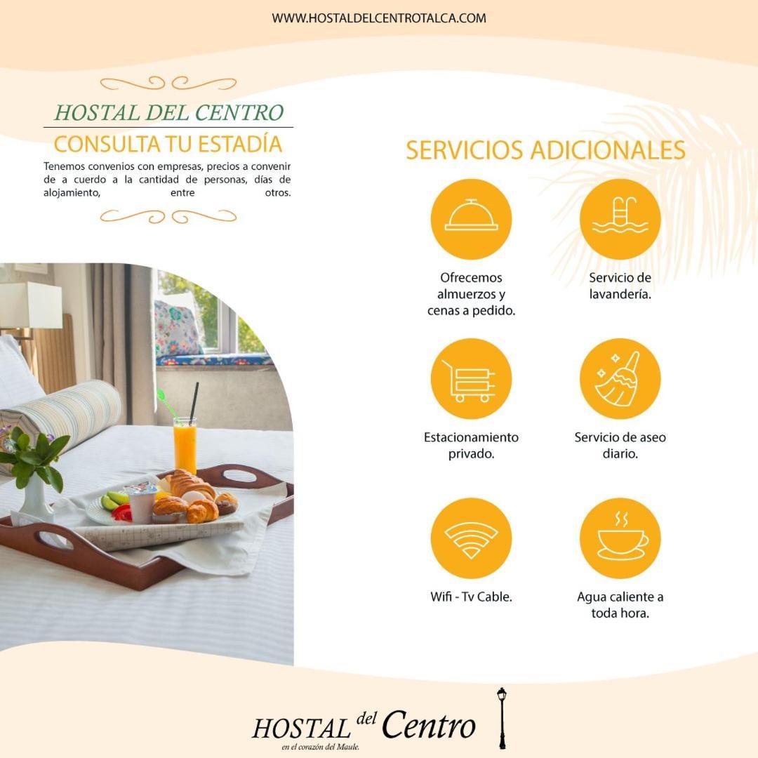 Hostal Del Centro Talca 塔尔卡 外观 照片